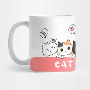 cat pate, cute cat Mug